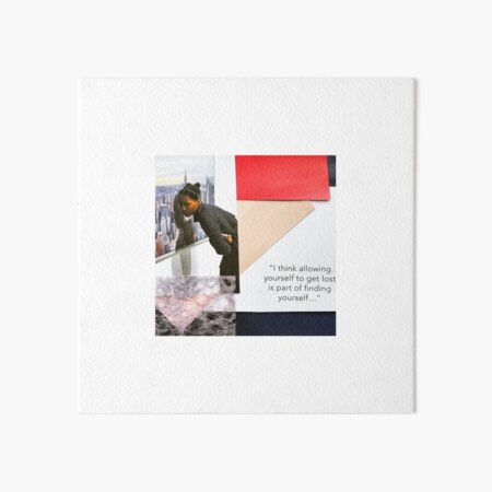 "Get Lost" Art Board Print