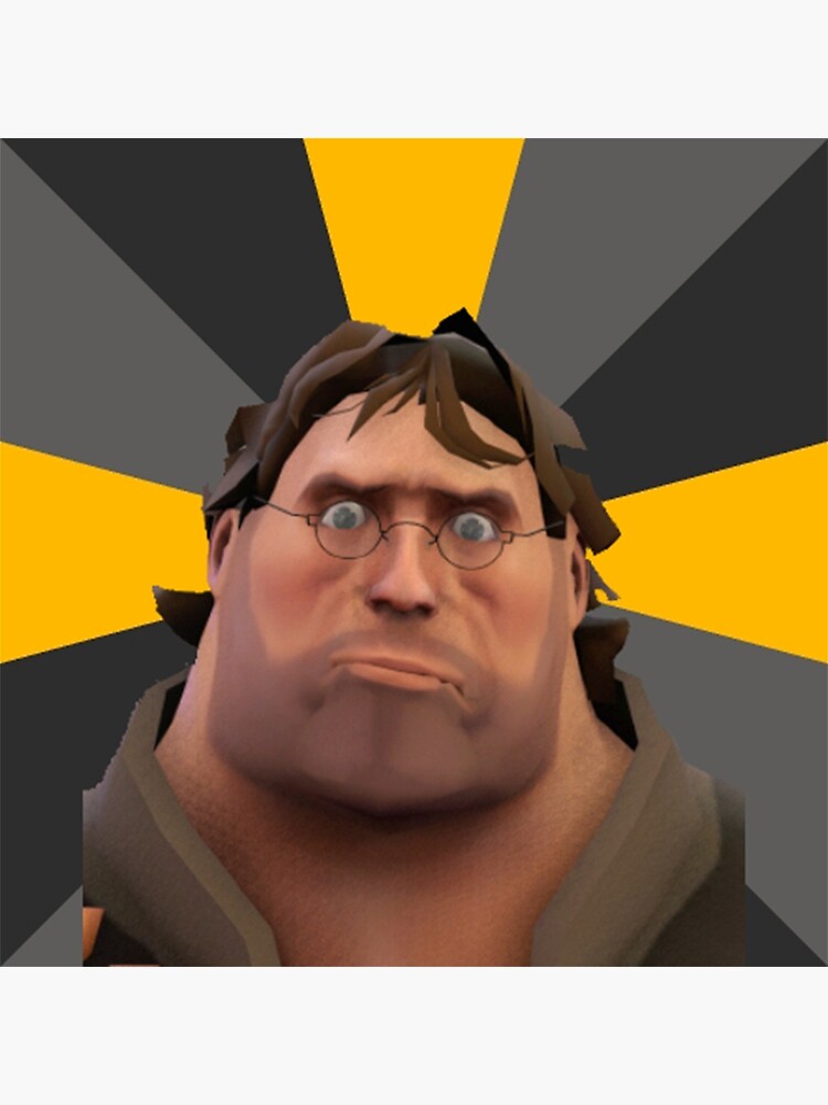 Play as Gabe Newell in Team Fortress 2