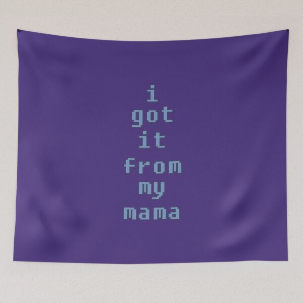 Item preview, Lo heredé de mi mamá, mi bebé designed and sold by WordvineMedia.