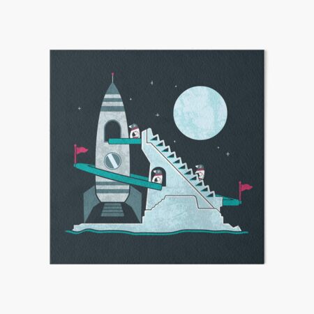 Aperçu de l'œuvre Penguin Space Race créée et vendue par HandsOffMyDinosaur.
