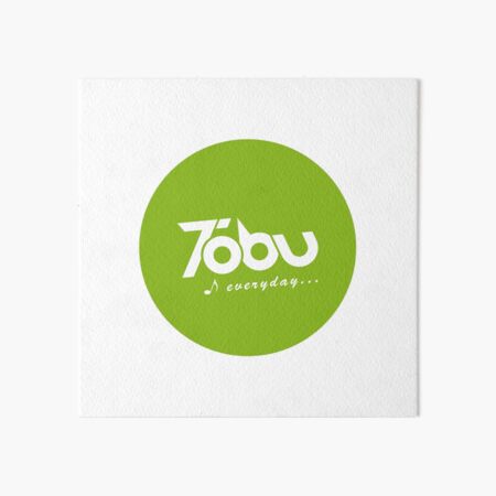 Tobu Everyday - Green Art Board Print