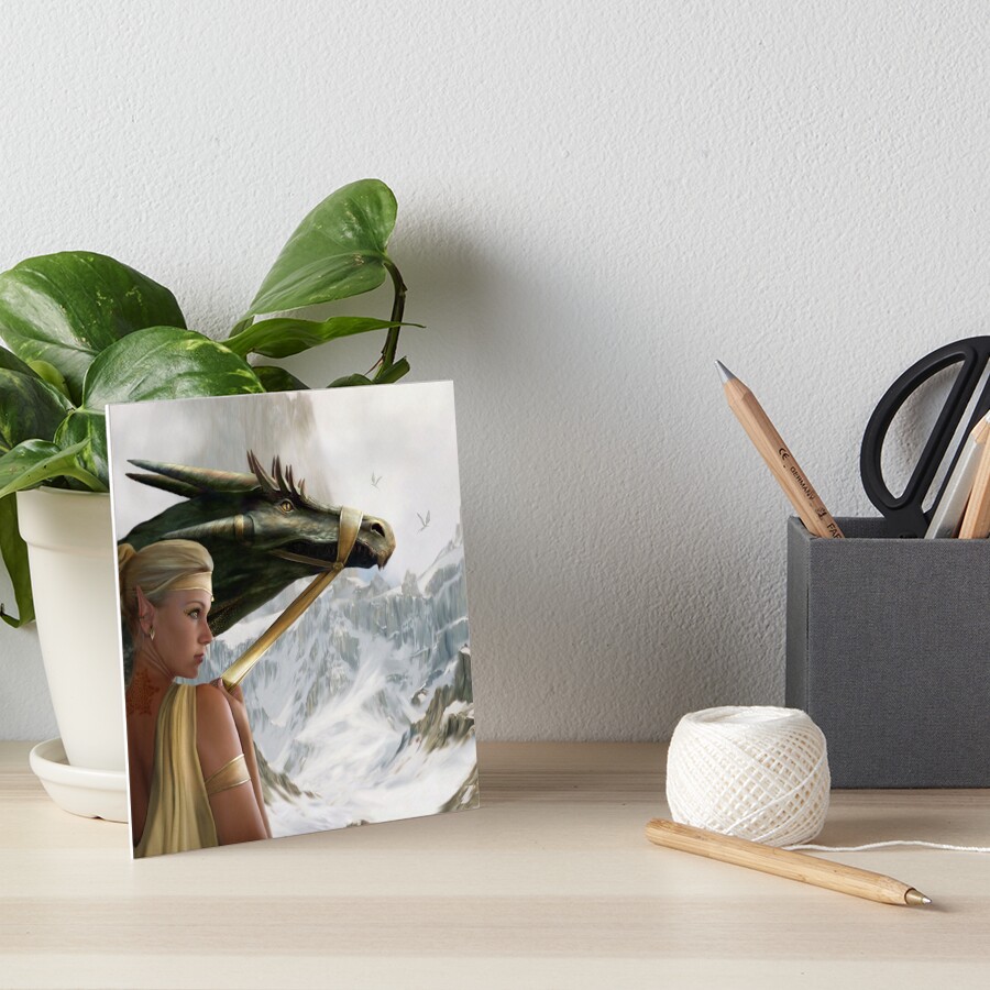 Dragon Keeper Art Board Print