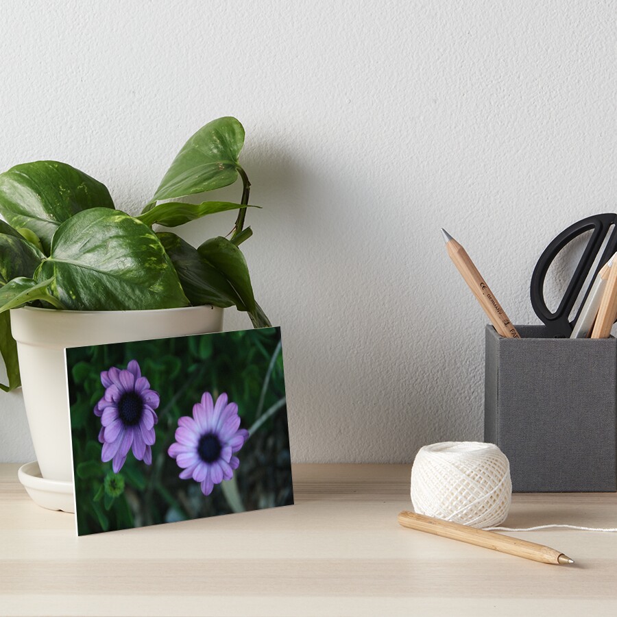 The Flowers Art Board Print