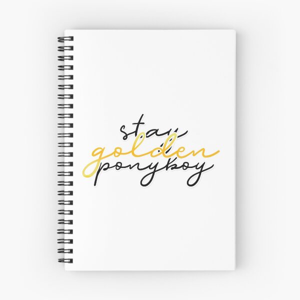 Item preview, stay golden ponyboy designed and sold by Kelsey Woods.