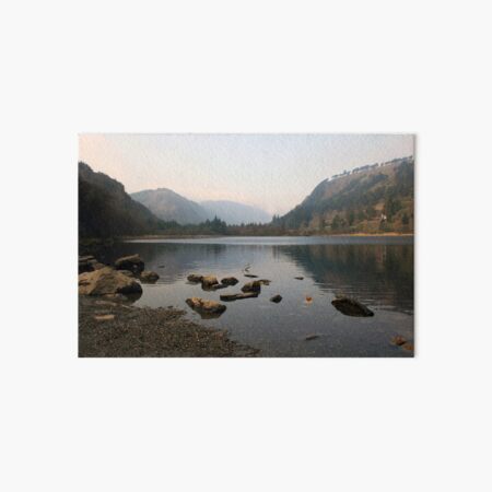 Early morning in Glendalough valley Art Board Print