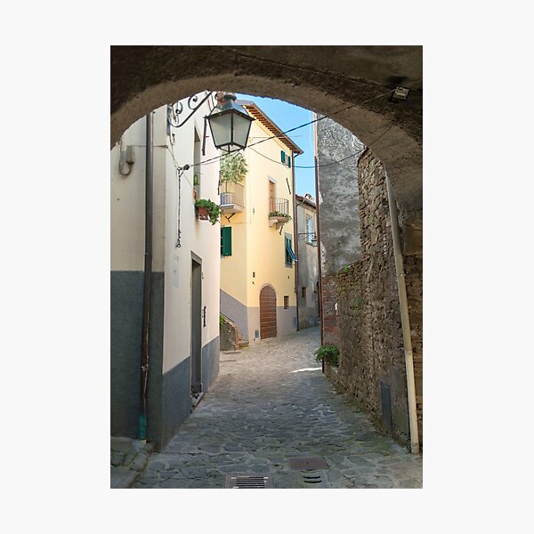 Item preview, Street Archway in Barga, Italy designed and sold by Michael Dietrich.