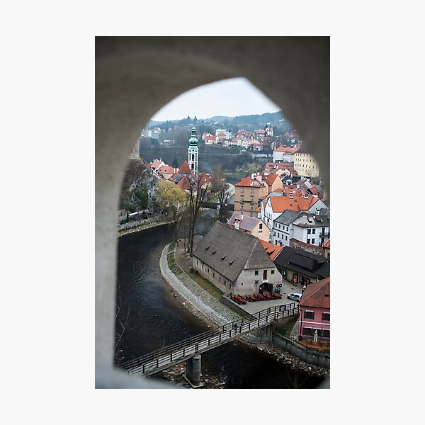 Item preview, Cesky Krumlov thru archway, Czech Republic designed and sold by Michael Dietrich.