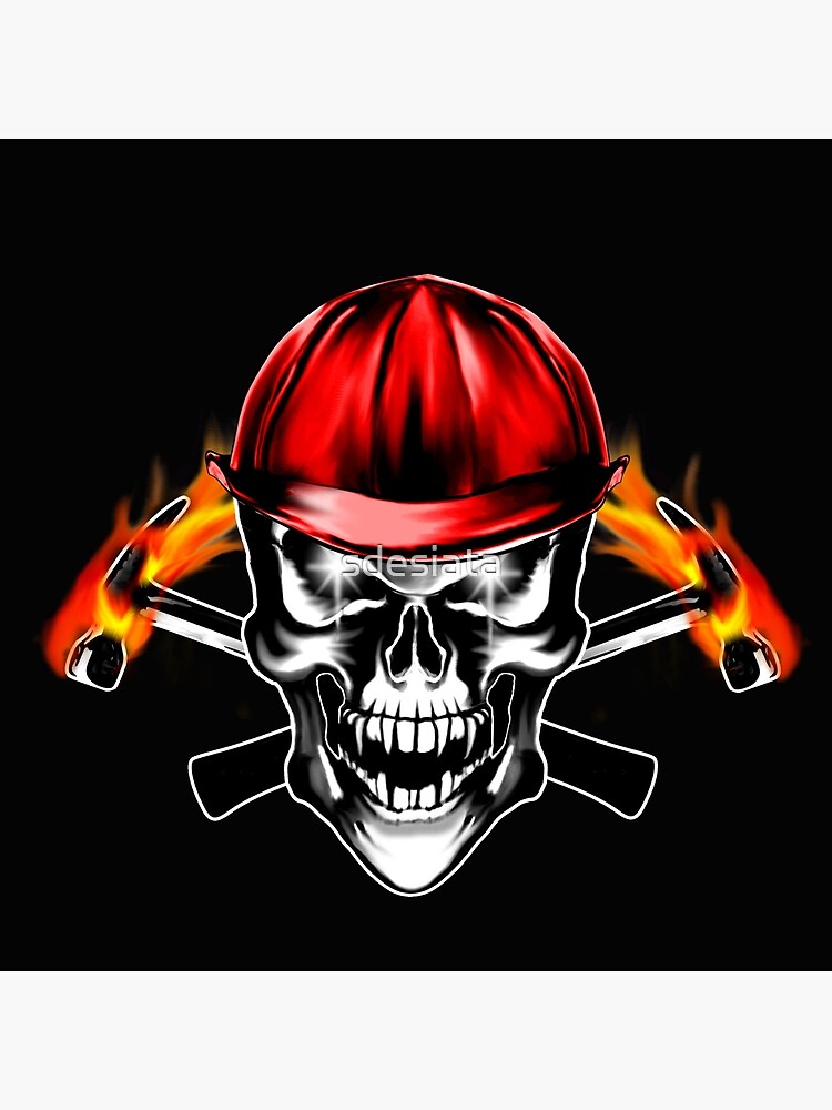 hard hat skull