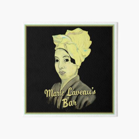 Marie Laveau's Bar Art Board Print