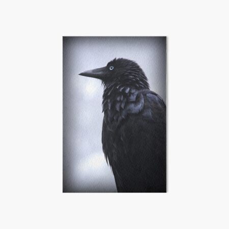 Sentinel in the mist Art Board Print