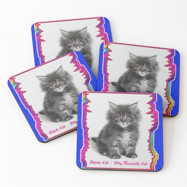Item preview, Black Cat - My Favourite Cat (By ACCI)  designed and sold by VanyssaGraphics.