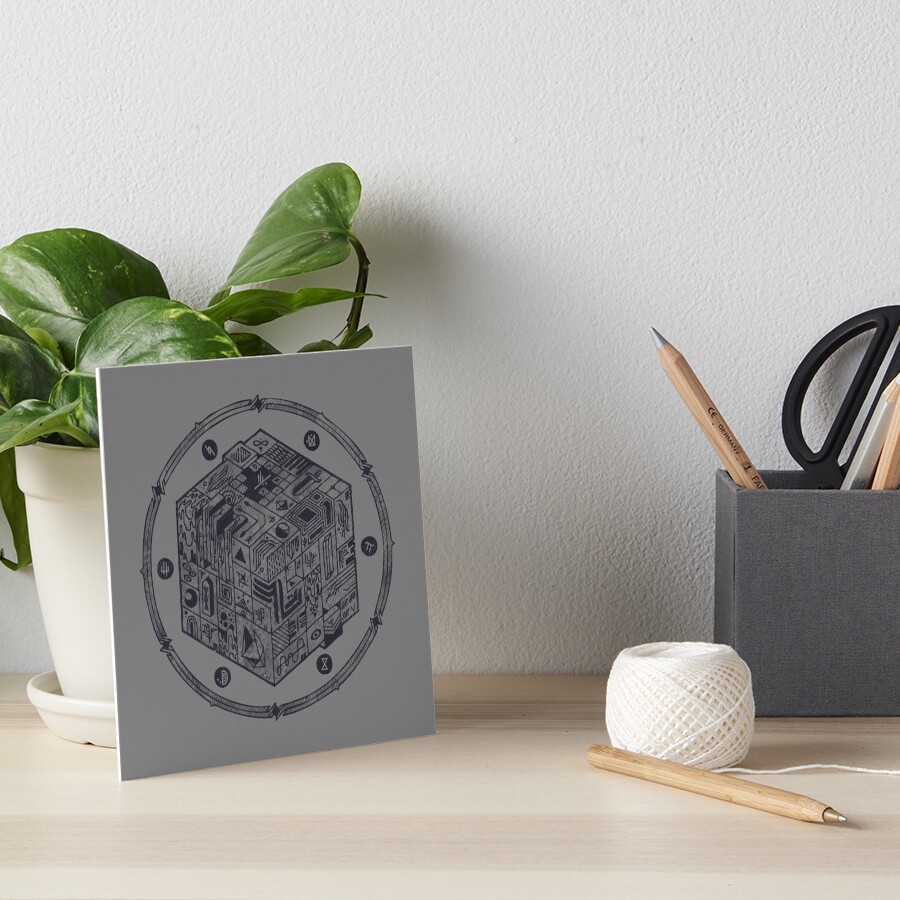 Item preview, Art Board Print designed and sold by againstbound.