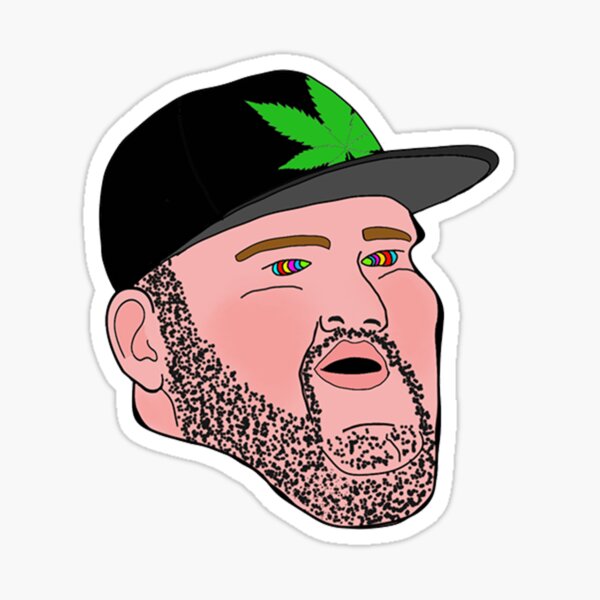 "Young King Dave Cartoon Art" Sticker for Sale by mattykahuna Redbubble