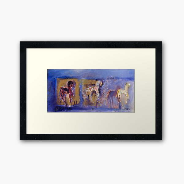 Seeing Three- Framed Art Print