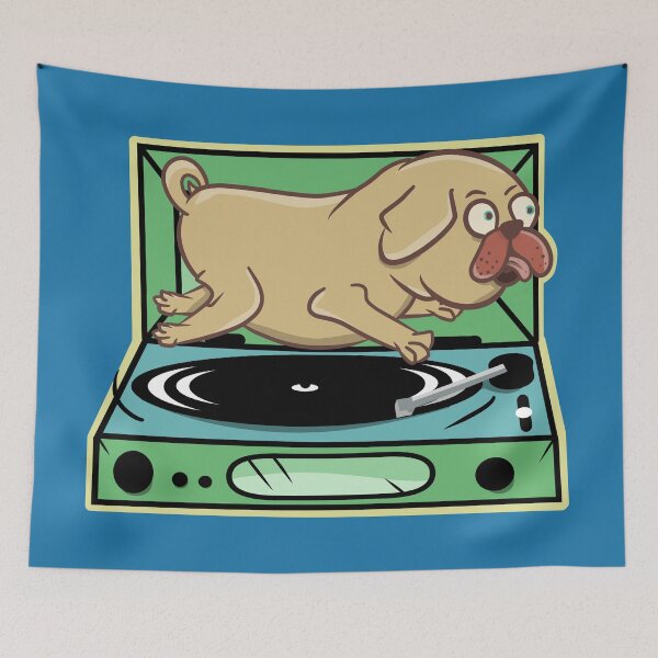 Item preview, Pug Turntable designed and sold by piedaydesigns.
