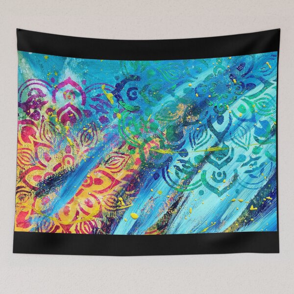 Item preview, Acrylic Healing Mandala Art designed and sold by SyrazelNytRose.