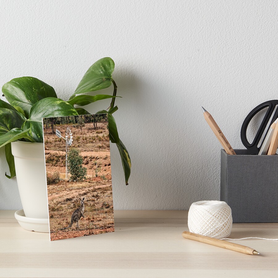 What's that Skip? Art Board Print