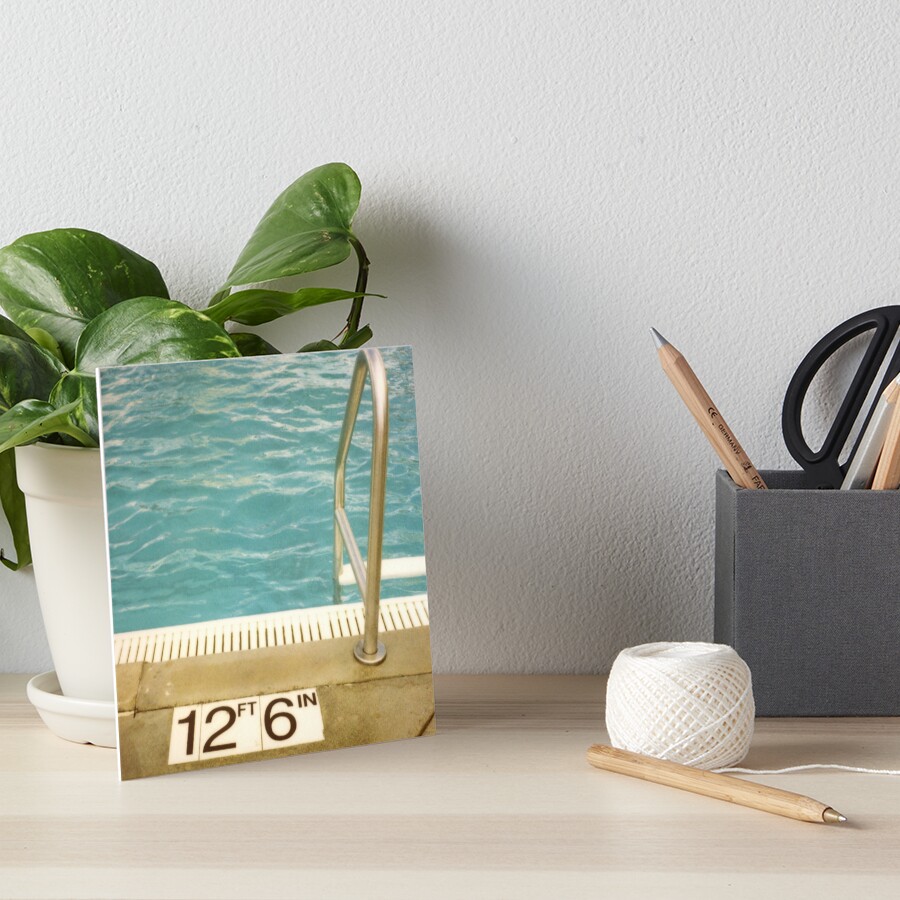 Deep Art Board Print