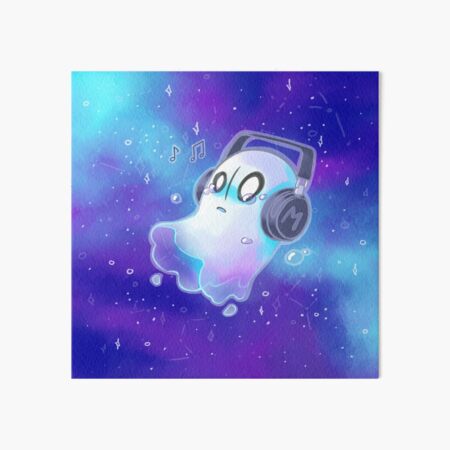 Napstablook Art Board Print