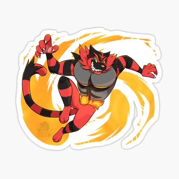 Incineroar Sticker