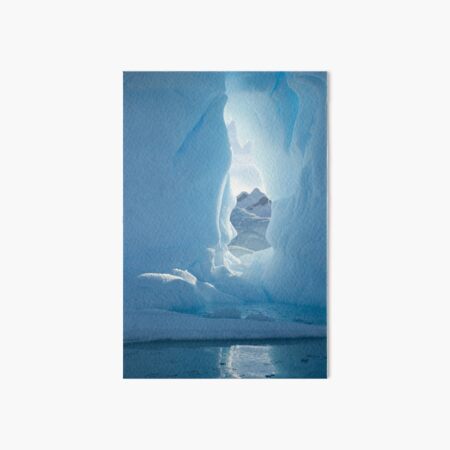 Iceberg doorway Art Board Print
