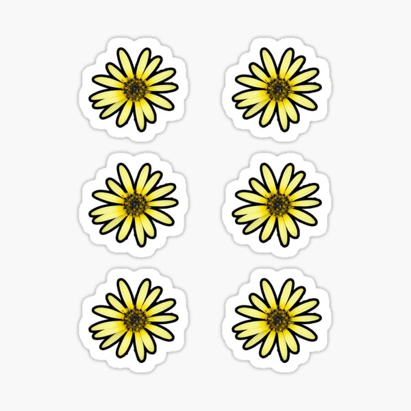 Floral Stickers for Sale