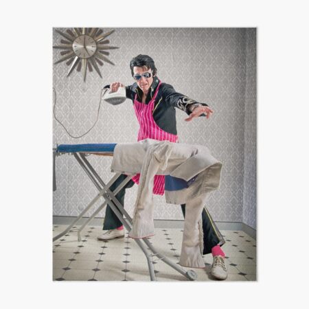 King of the Laundry Art Board Print