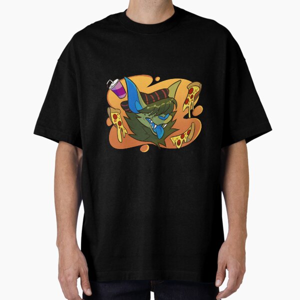 Pizza Time Giso Oversized T-Shirt