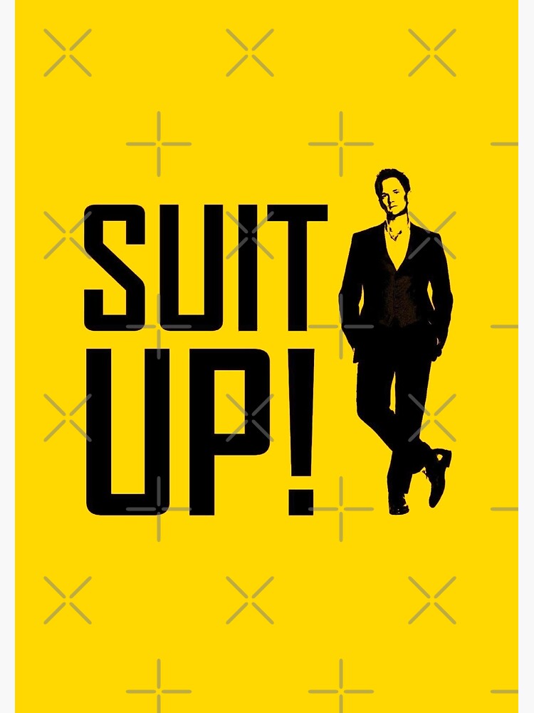 Suit Up deals Art Print