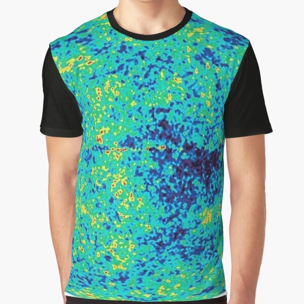 Cosmic microwave background. First detailed "baby picture" of the universe. #Cosmic, #microwave, #background, #BabyPicture, #universe Graphic T-Shirt