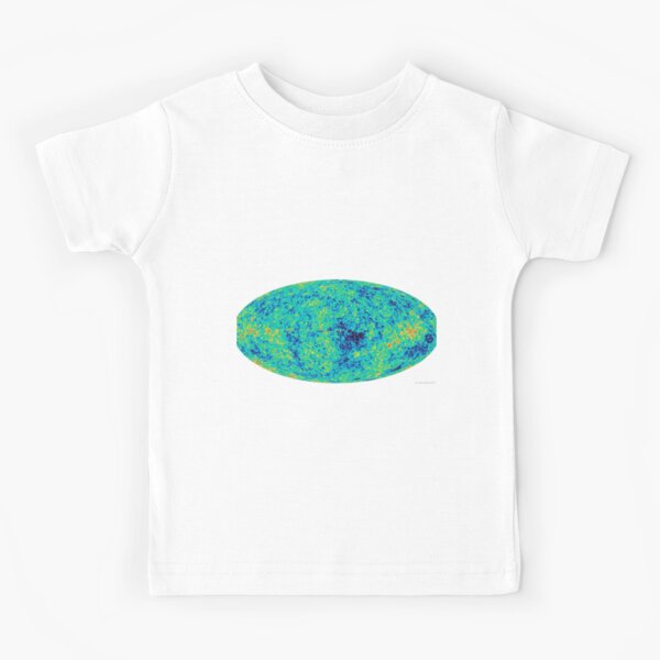 Cosmic microwave background. First detailed "baby picture" of the universe. #Cosmic, #microwave, #background, #BabyPicture, #universe Kids T-Shirt