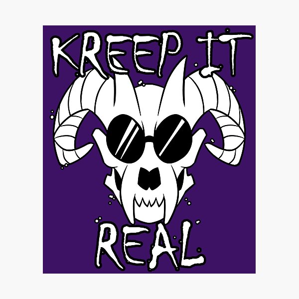 Kreep it Real Photographic Print