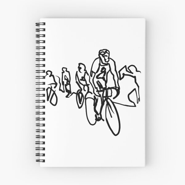 Item preview, Abstract Racer, Abstract Cyclist designed and sold by VeloVintage.