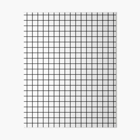emmy black and white grid black and white grid monochrome minimal grid design cell phone case art board print by charlottewinter redbubble