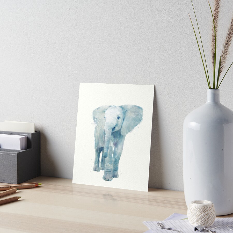 Elephant Art Board Print