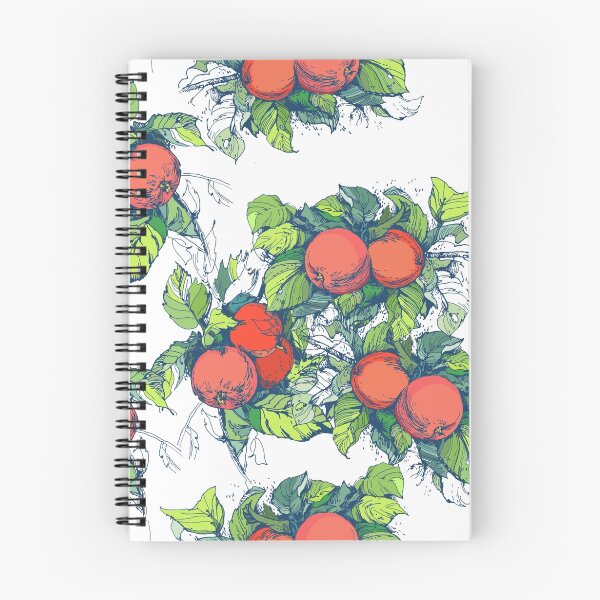 Item preview, Red apples with green leaves  designed and sold by NaDoCraft.