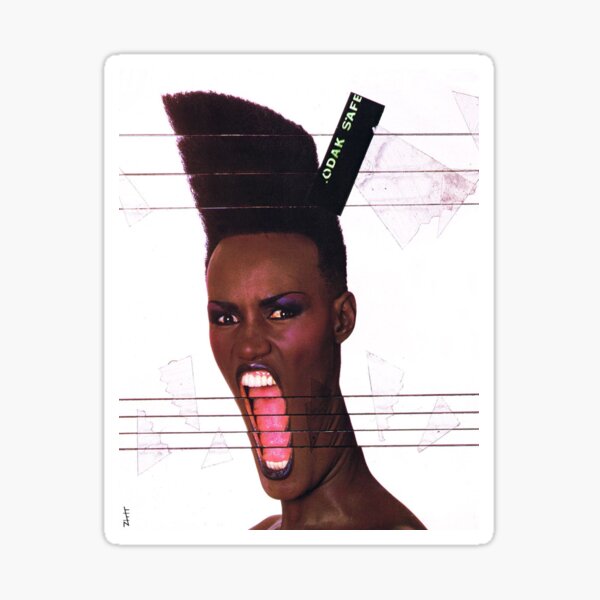 Grace Jones - Slave to the Rhythm Sticker