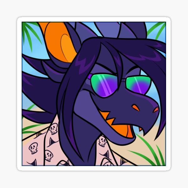 Summer Spades Sticker