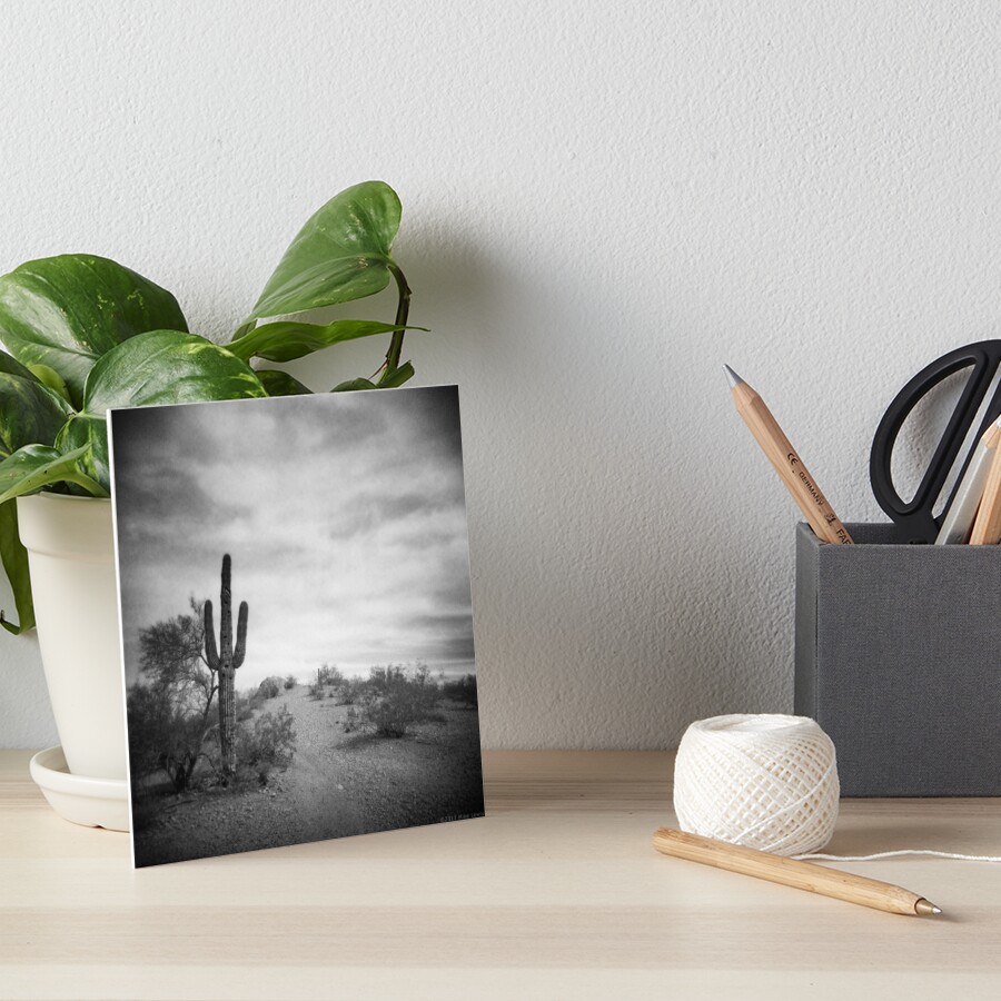 A Long Time After Art Board Print