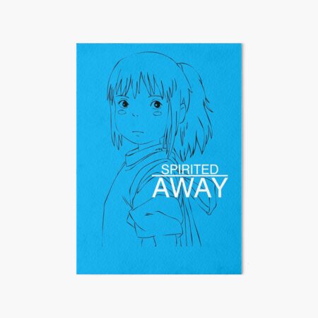Spirited Away - Chihiro Art Board Print