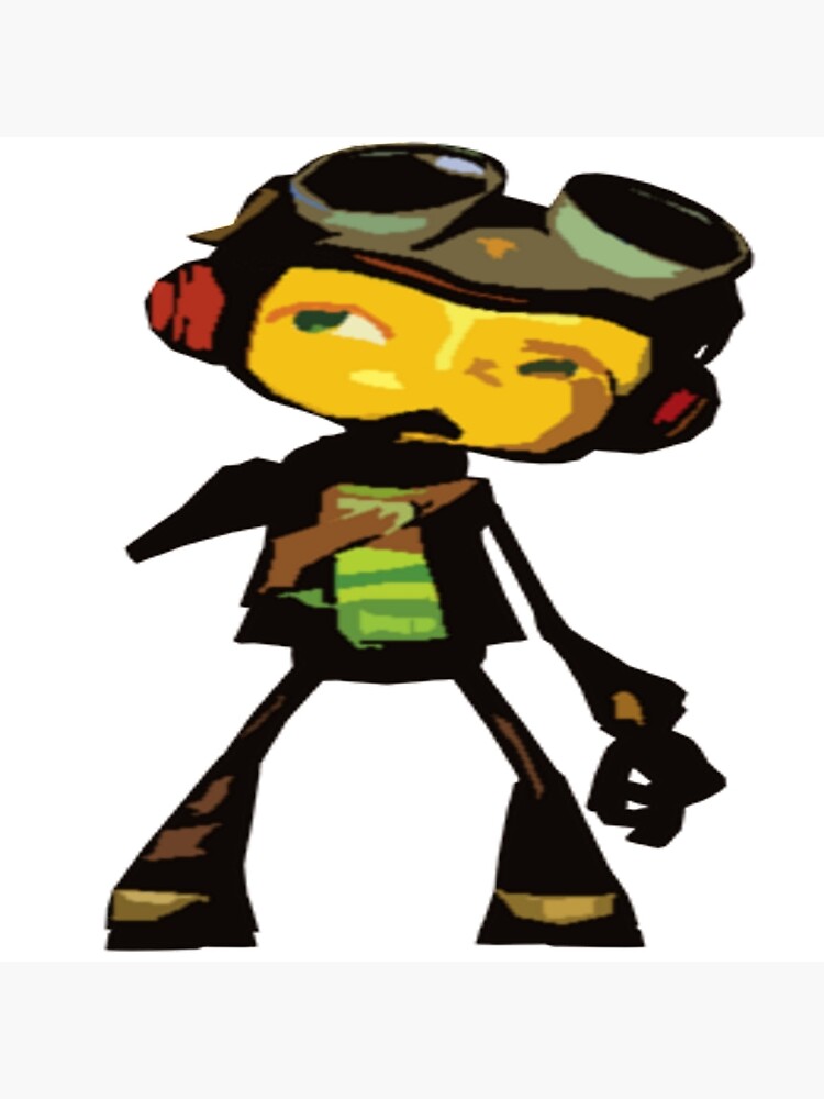 Psychonauts 2 Hype Art Board Print By Yosemitesam Redbubble