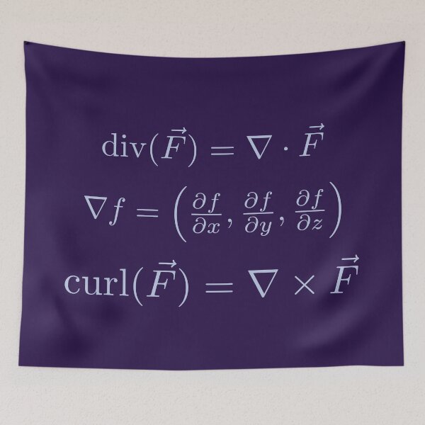 Item preview, Div Grad Curl designed and sold by divergentsum.