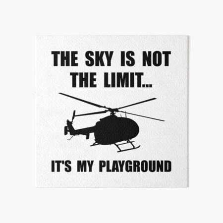 Sky is a playground Art Print popular