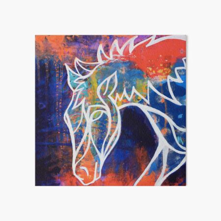 Wild at Heart 1 : Inner Power Painting Art Board Print