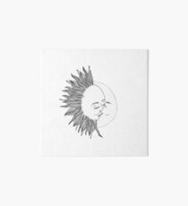 Sun And Moon Art Board Print