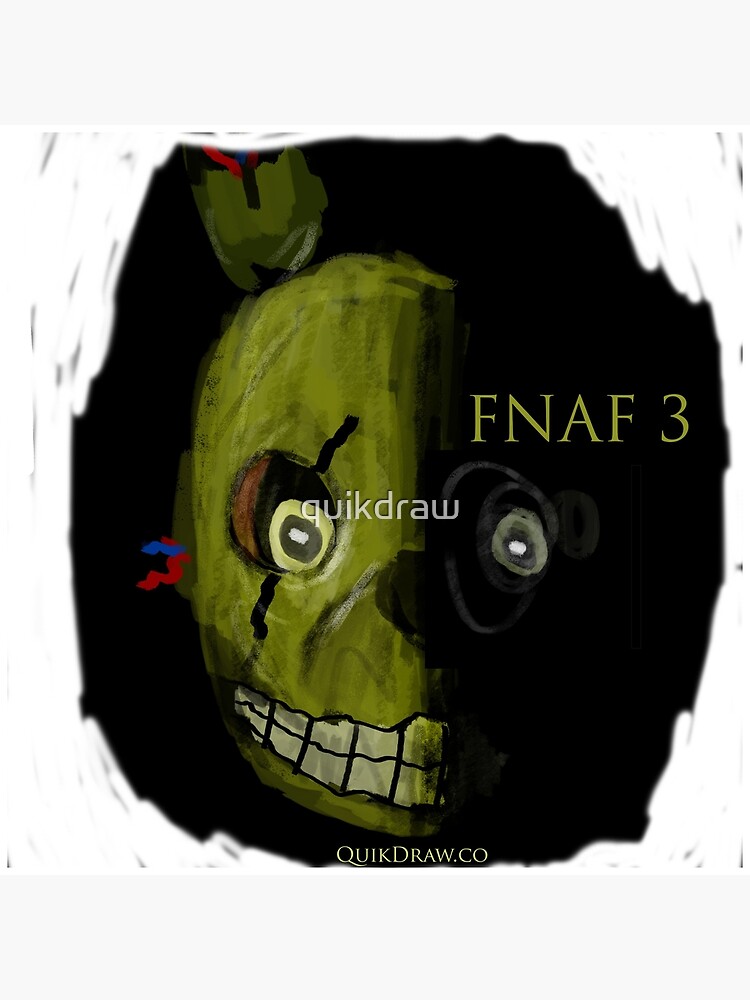 FNAF Spring Trap Art Print for Sale by Sciggles