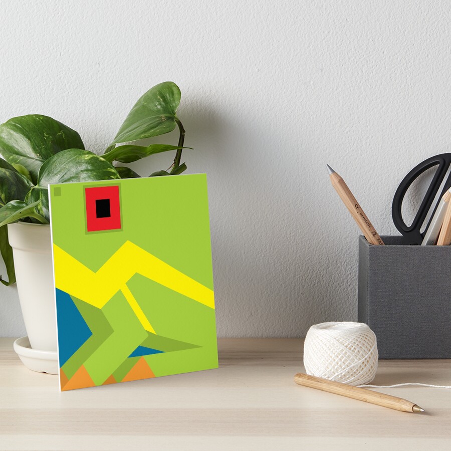 Item preview, Art Board Print designed and sold by PitterPattern.