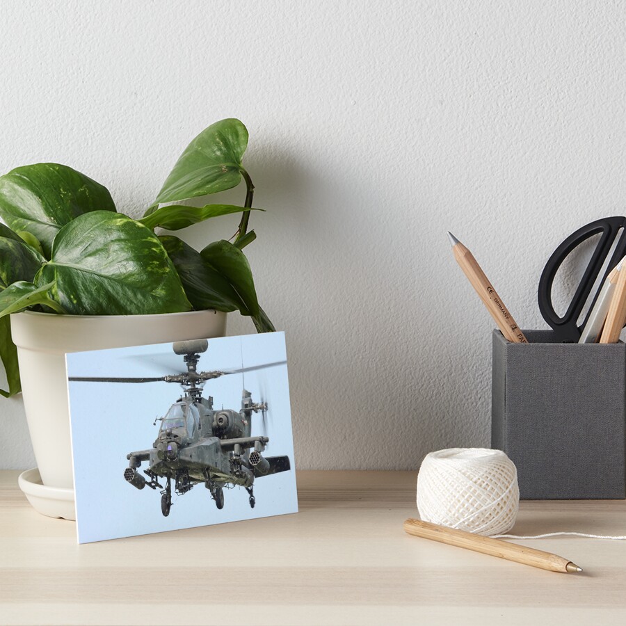 Apache Longbow Art Board Print