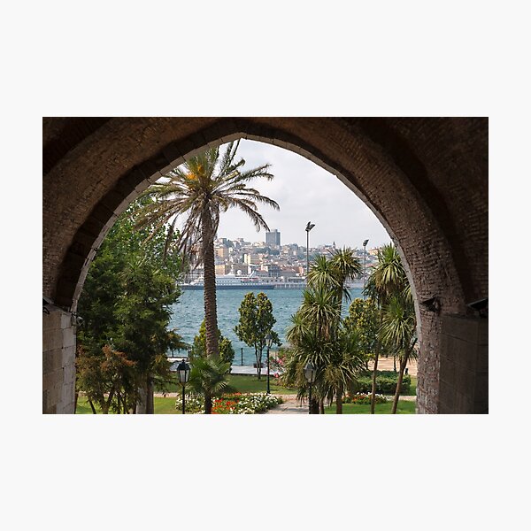Item preview, View of Istanbul thru archway, Turkey designed and sold by Michael Dietrich.