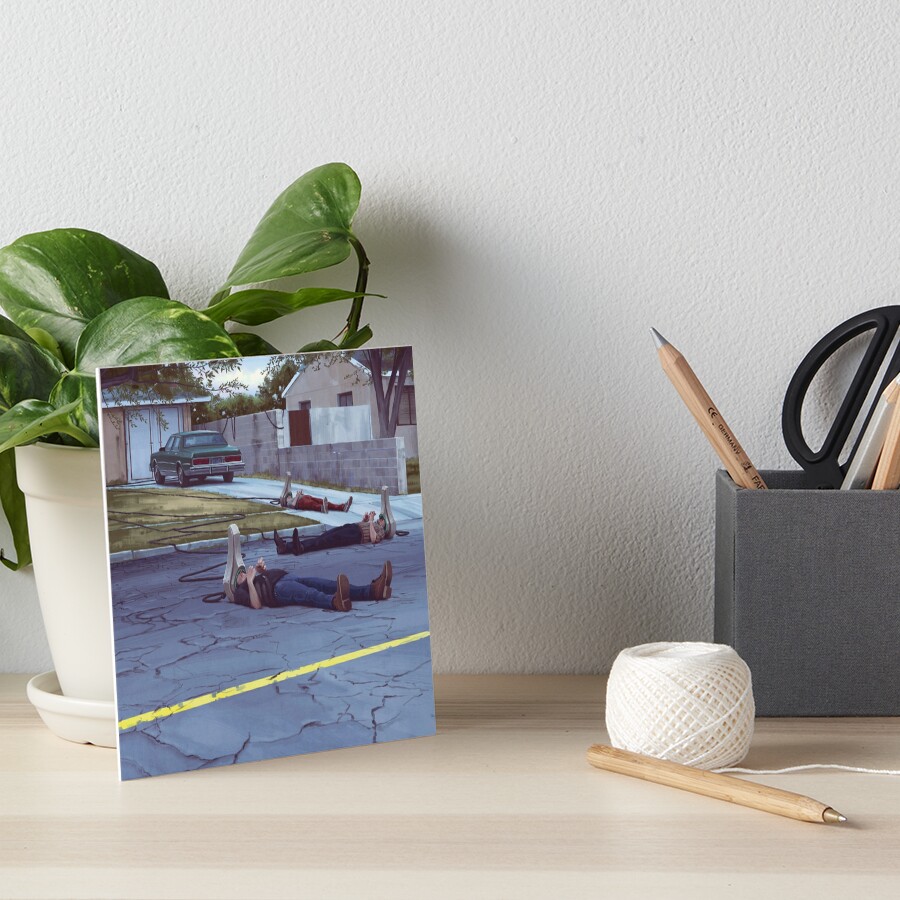 Item preview, Art Board Print designed and sold by simonstalenhag.